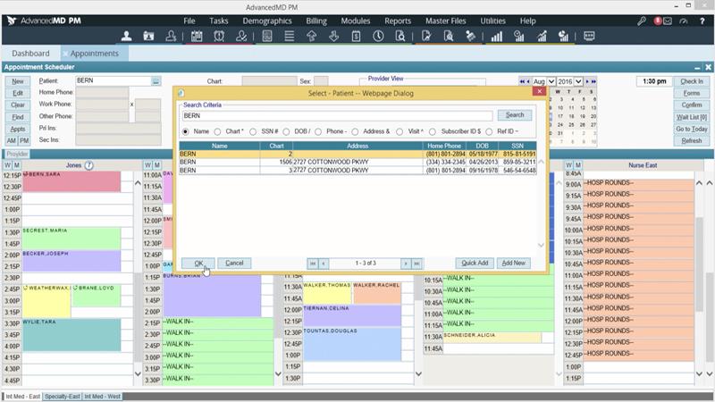 AdvancedMD (Best for mid-sized practices)