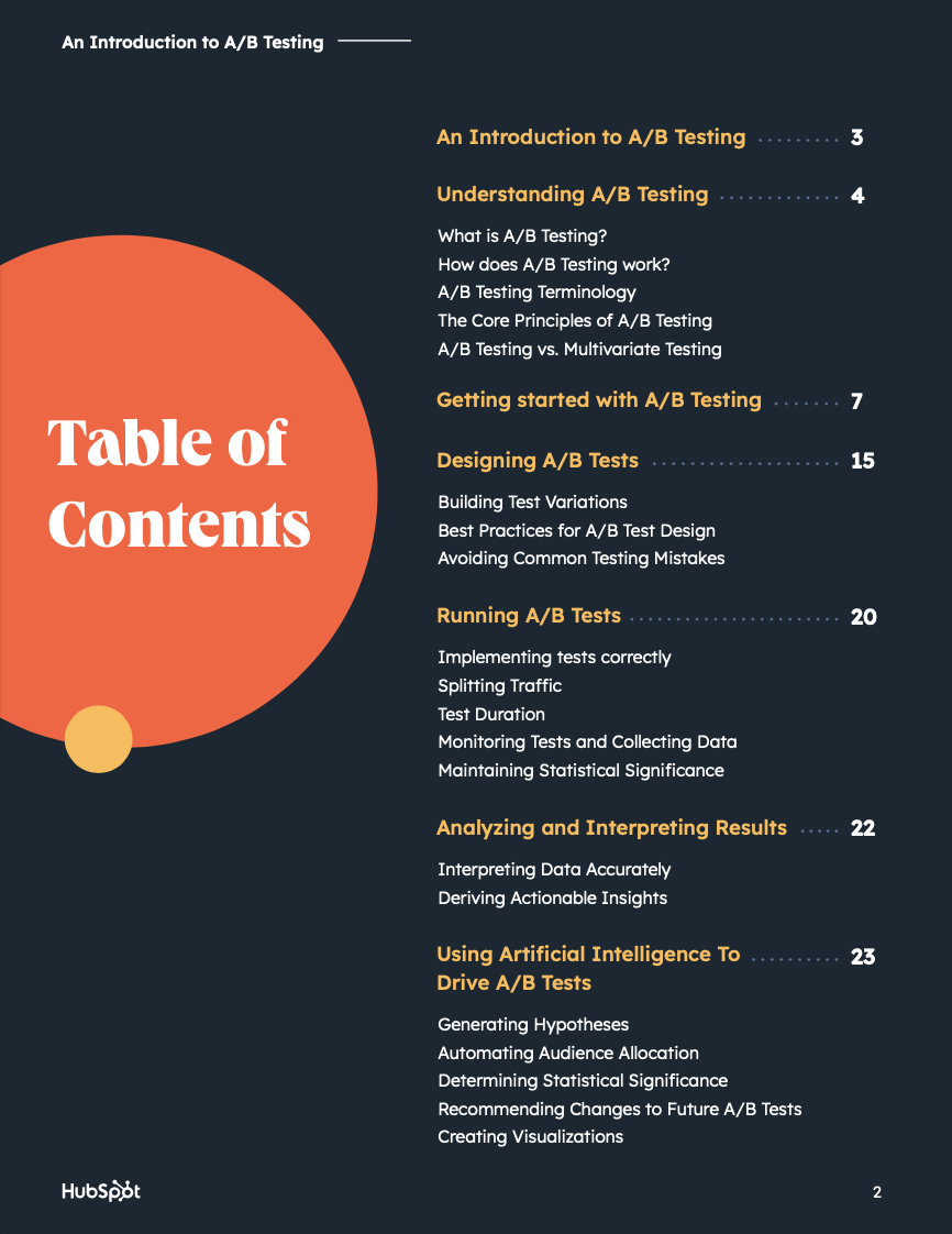 HubSpot: Hypothesis tracking templates