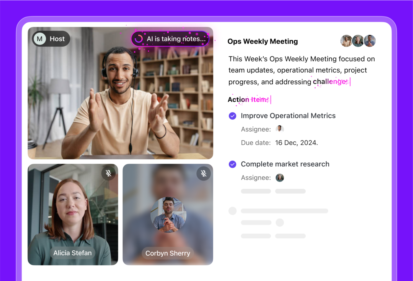 ClickUp AI Notetaker: hoe AI helpt bij partnerbetrokkenheid