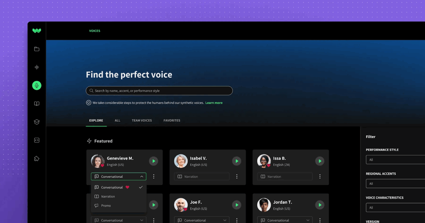 WellSaid Labs: alternatywy dla Murf AI