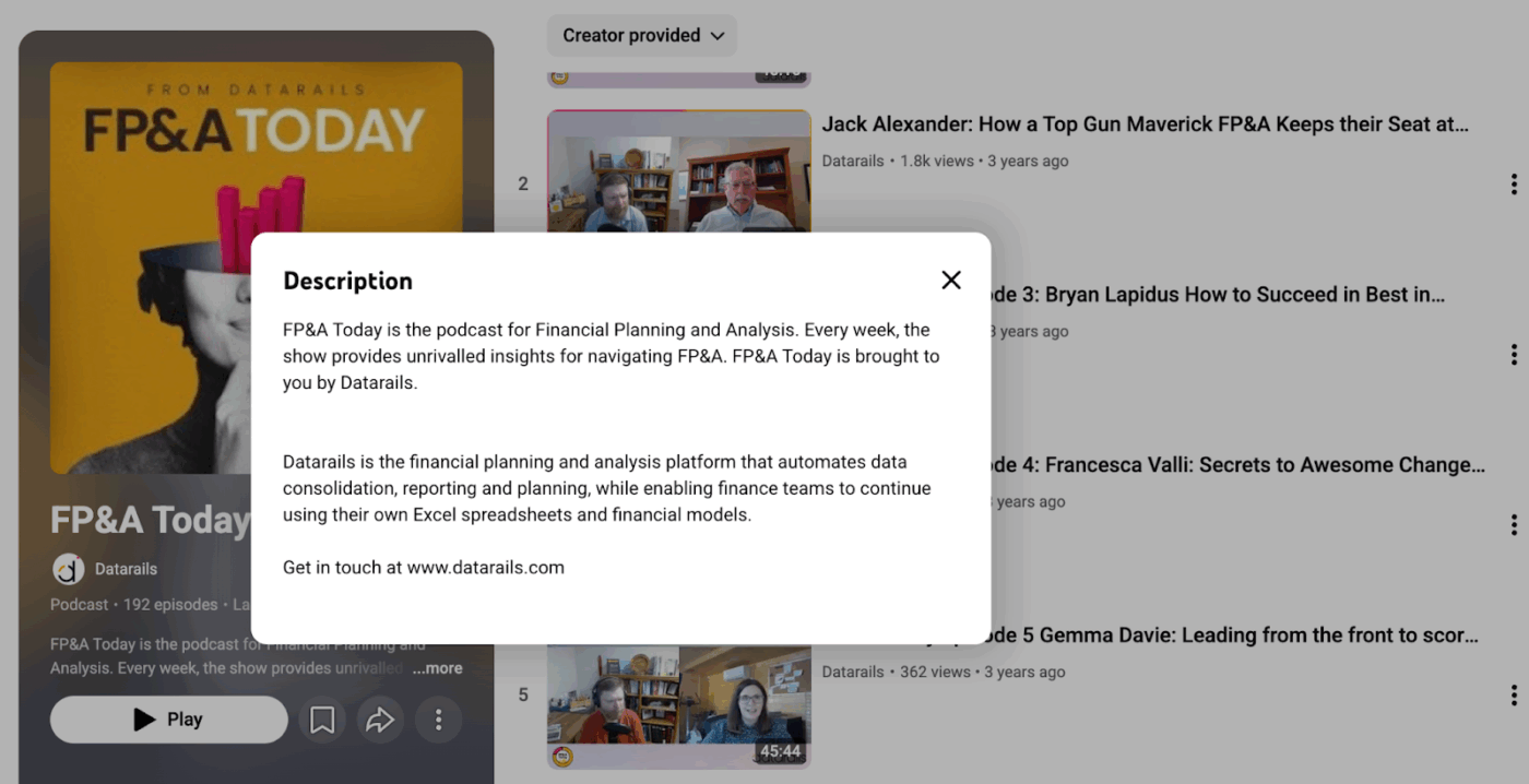 FP&A Today Podcast : How to Promote a Podcast