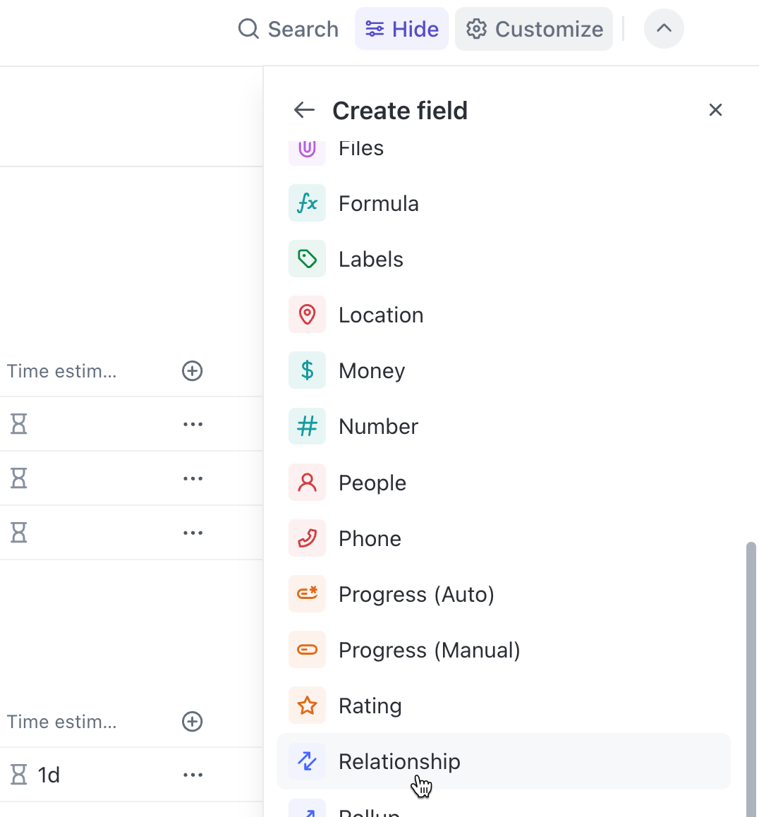 Tránh biến các khoản phí duy trì thành ngân sách trừu tượng và làm cho chúng phản ánh sử dụng thực tế với ClickUp Mối quan hệ.