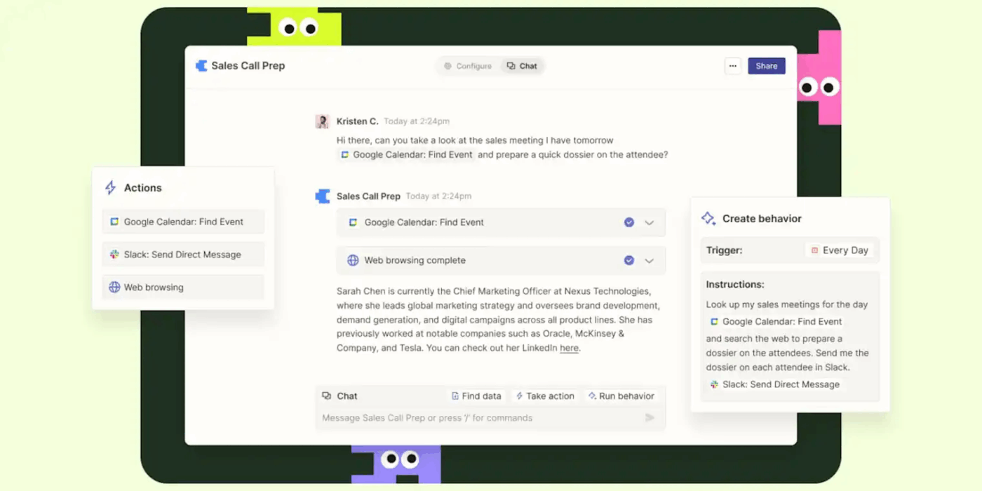 Zapier aracılığıyla