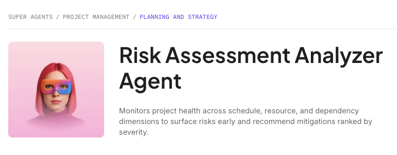 Risk Assessment Super Agent