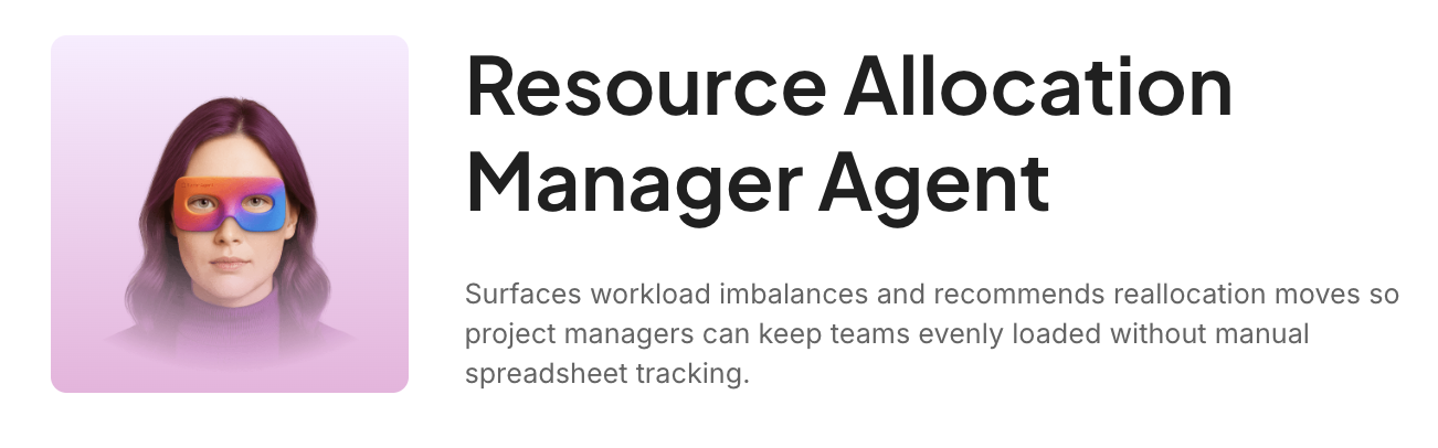 Riequilibra tempestivamente i carichi di lavoro del team con Resource Allocation Manager Agent
