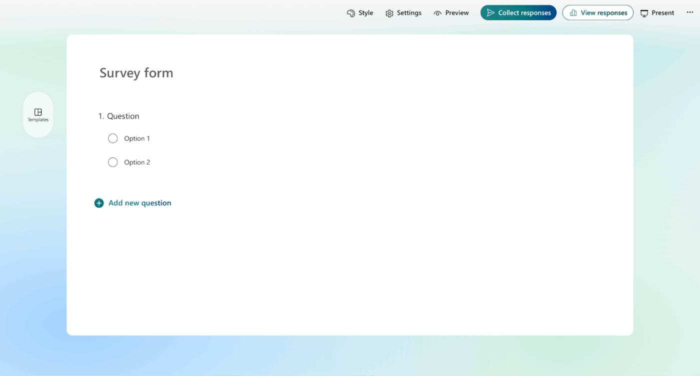 Google Forms vs. Microsoft Forms: Microsoft Forms image