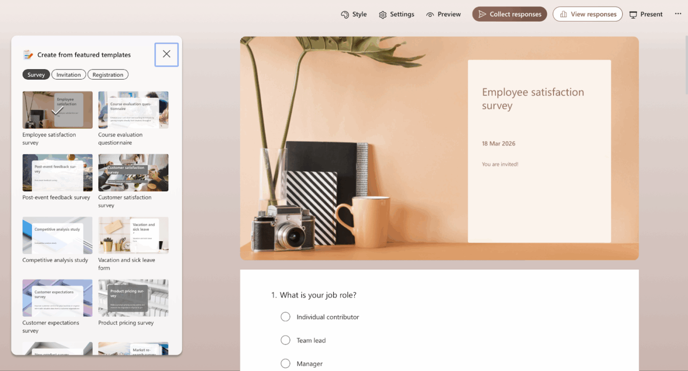 Google Forms vs. Microsoft Forms