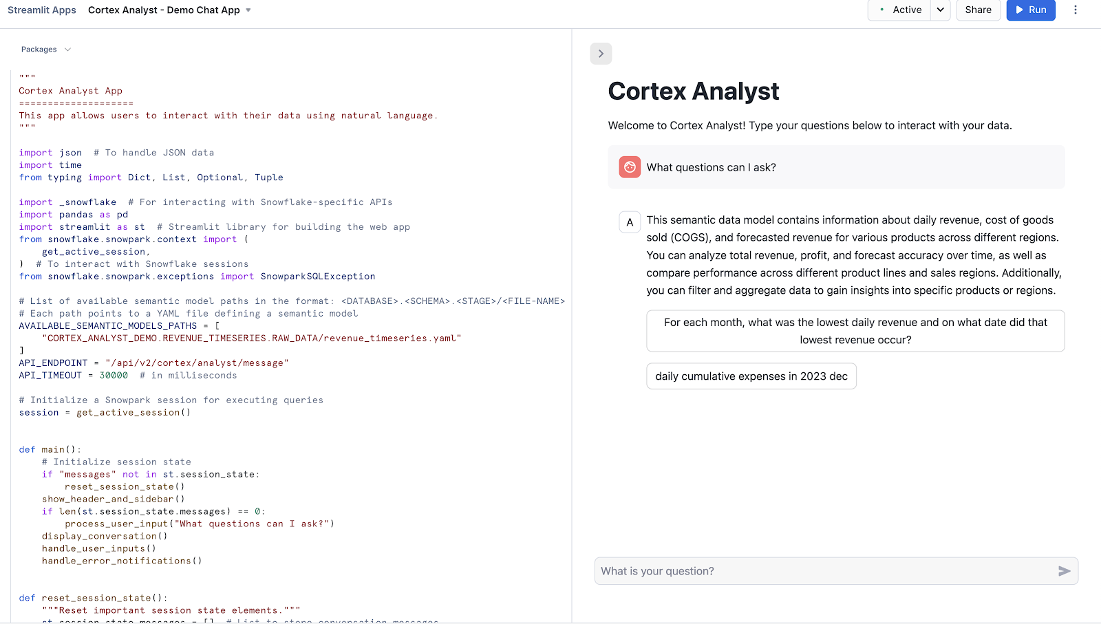 วิธีใช้ Snowflake Cortex สำหรับการสร้าง SQL