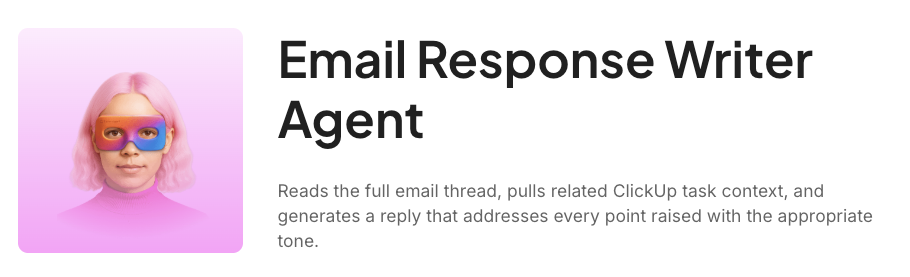 Email Response Writer Agent