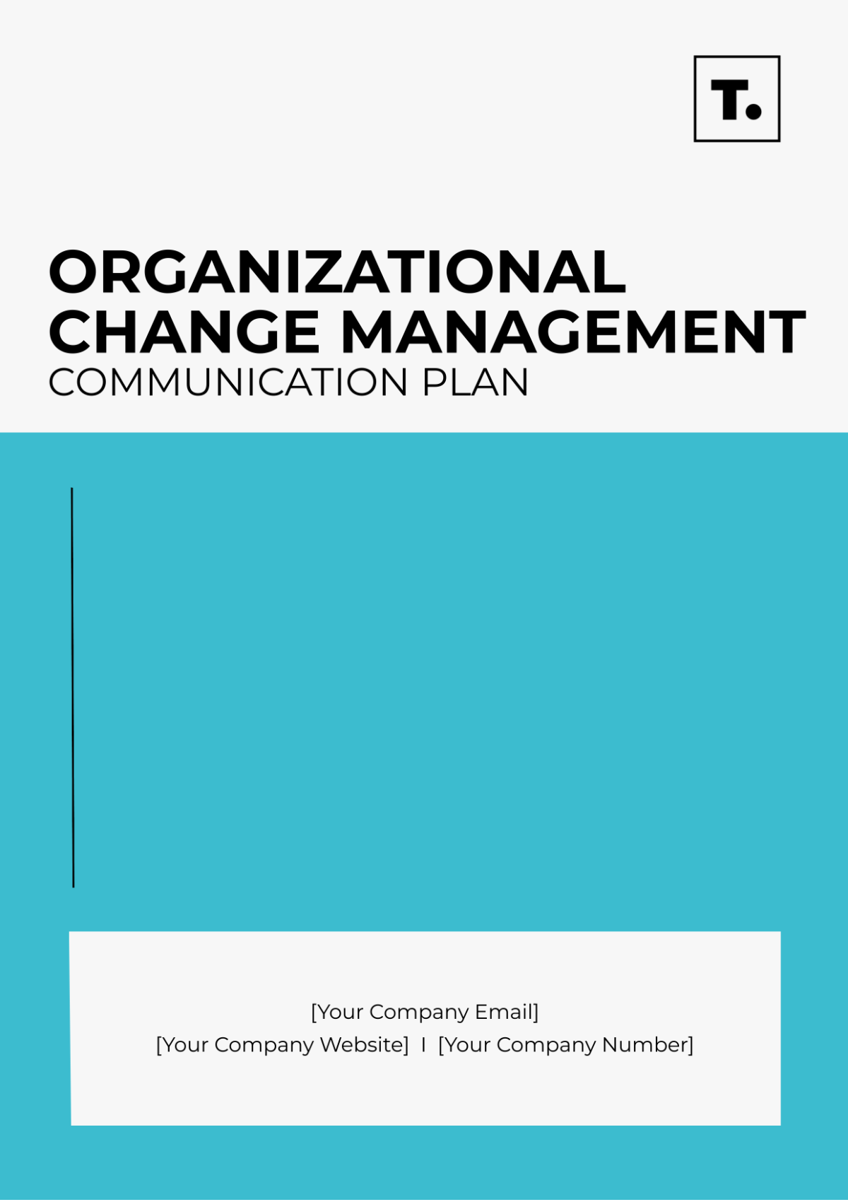 Use Template.net’s change communication plan to organize key messages, stakeholder groups, channels, and feedback during a restructuring or transformation