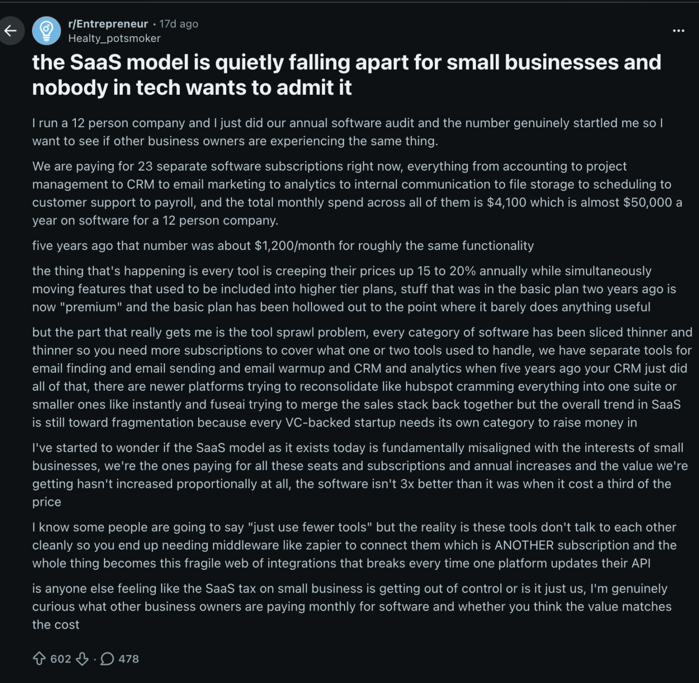 reddit_لماذا تحتاج الشركات الصغيرة إلى دعم عملاء متميز