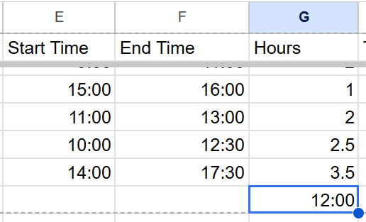 출처: Google 스프레드시트