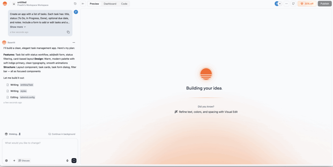 Base44アプリビルダー