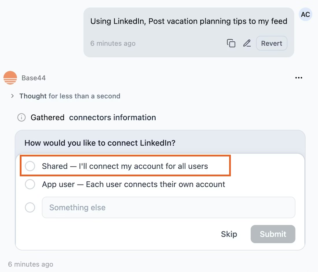 via Base44: Base44 vs. ClickUp