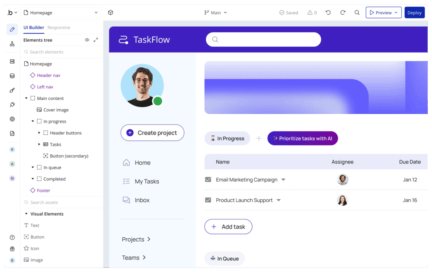 Bubble – alternatywa dla Base44