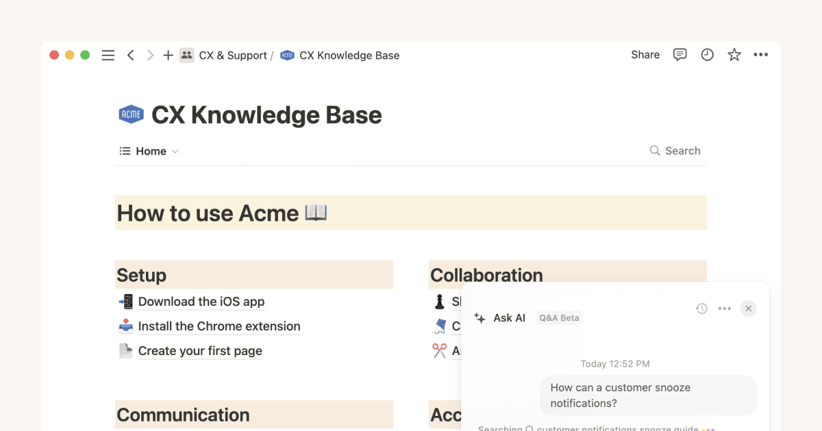 Notion：ナレッジワーカー向けのFyntrix AI代替ツール