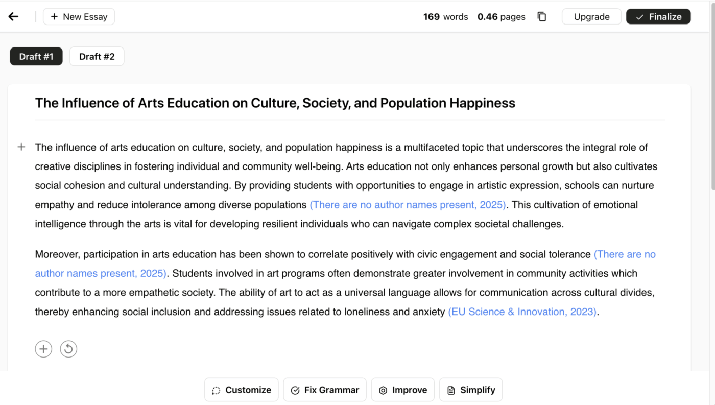 ทางเลือกของ Olovka สำหรับ AI ที่ดี