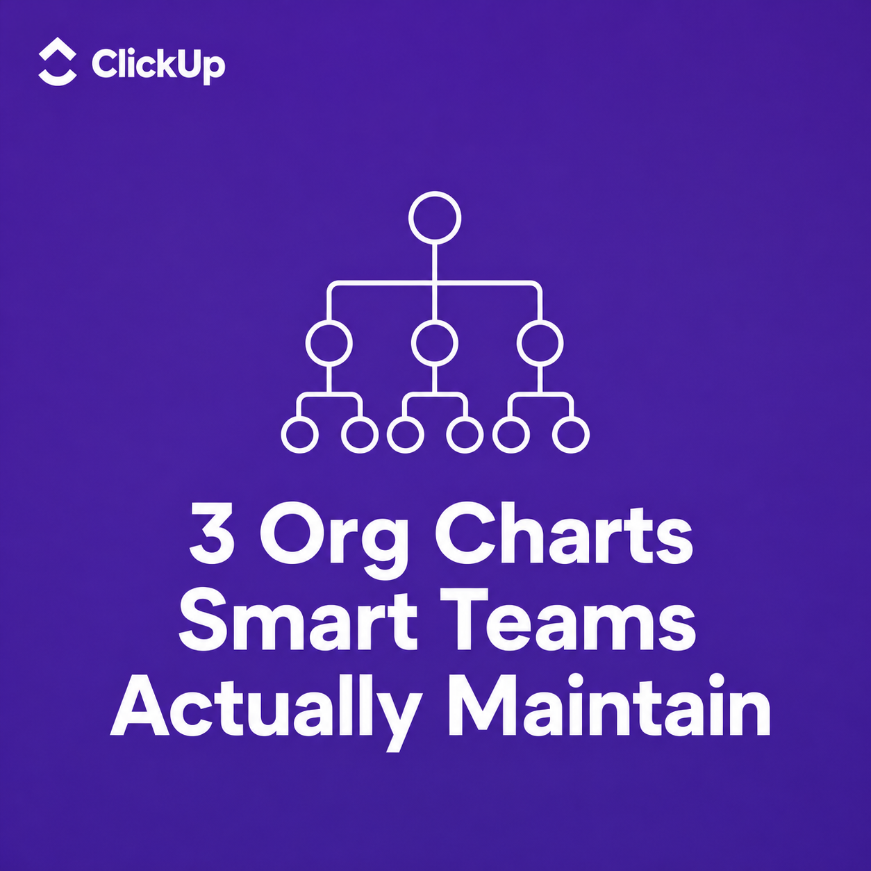 3 org charts smart teams actually maintain