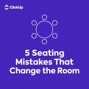 10 Free Editable Seating Chart Templates | ClickUp