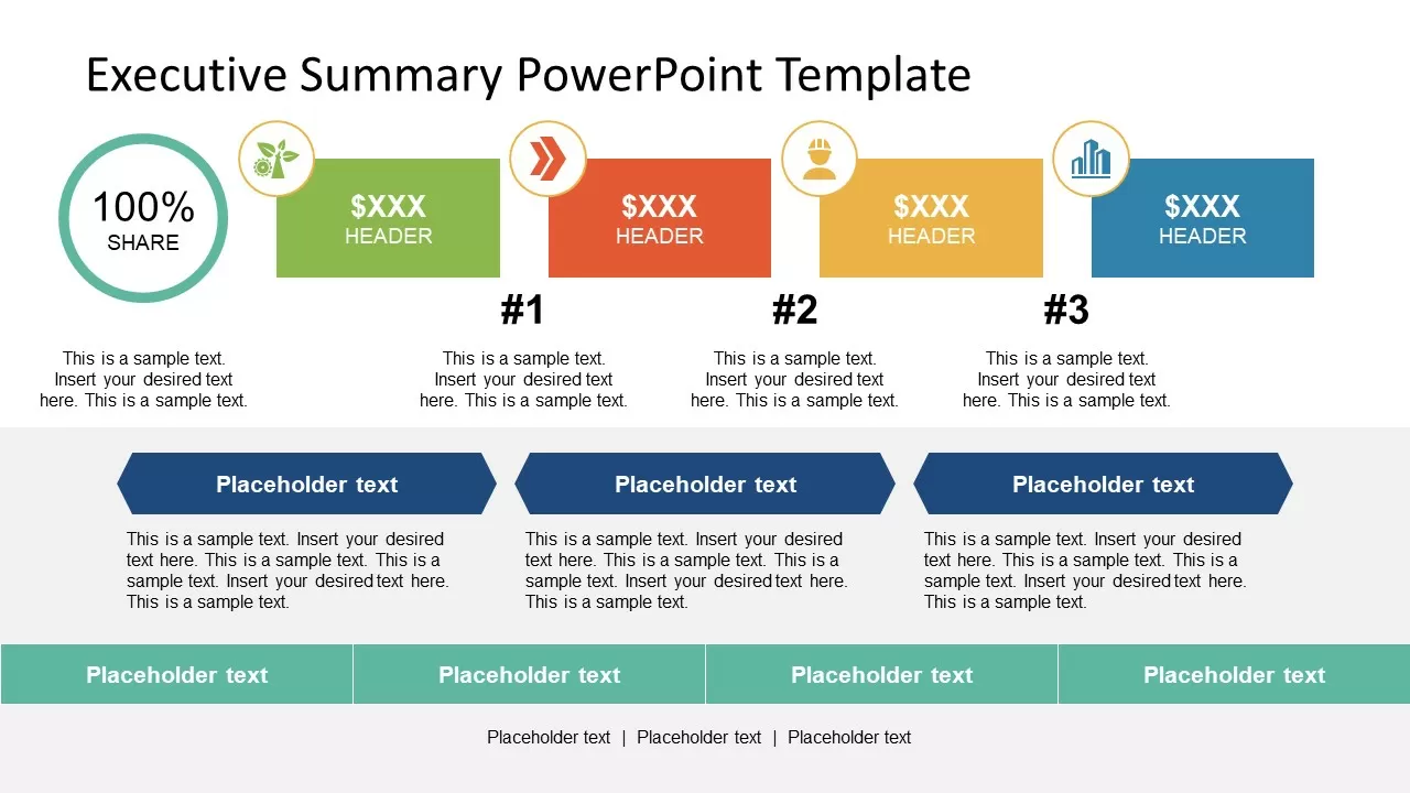 Executive Summary PowerPoint Template by SlideModel