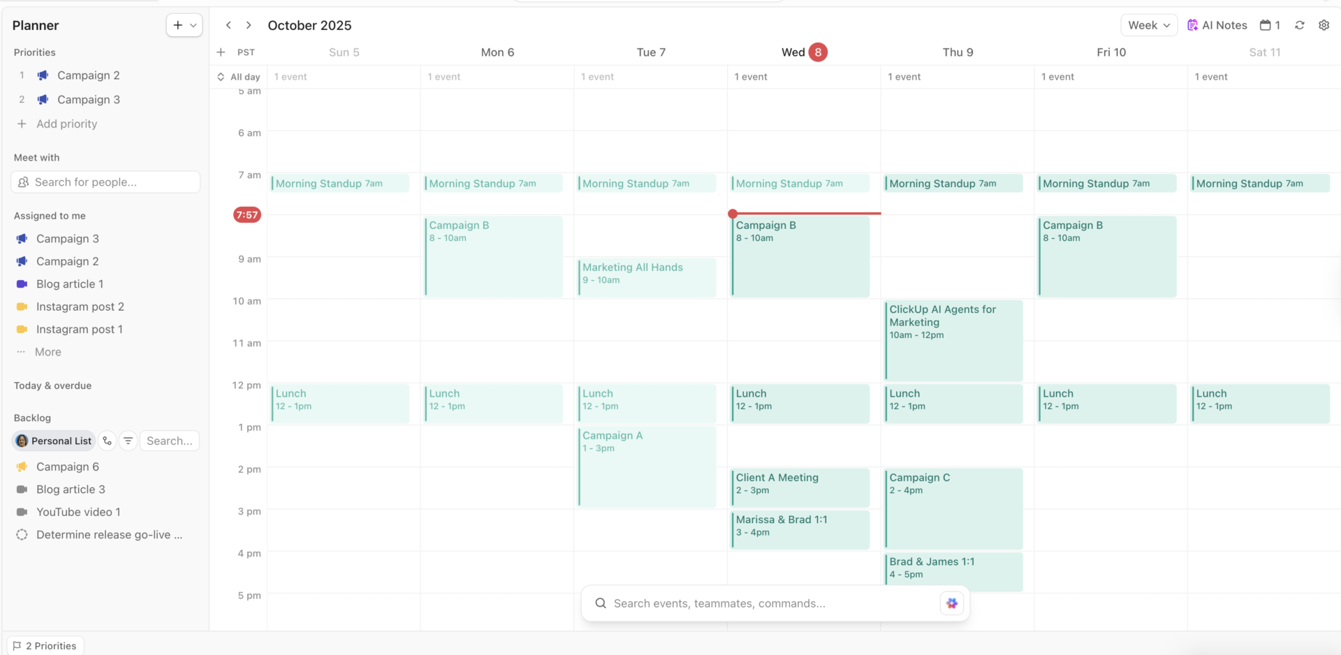 ClickUp Planner: Best organization apps