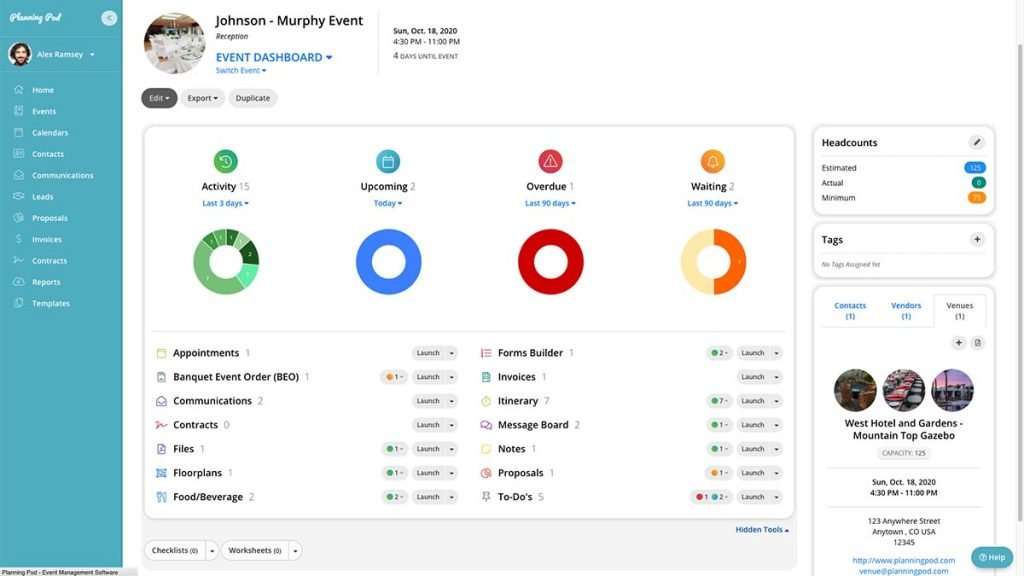 عبر Planning Pod: أفضل برامج تخطيط الفعاليات