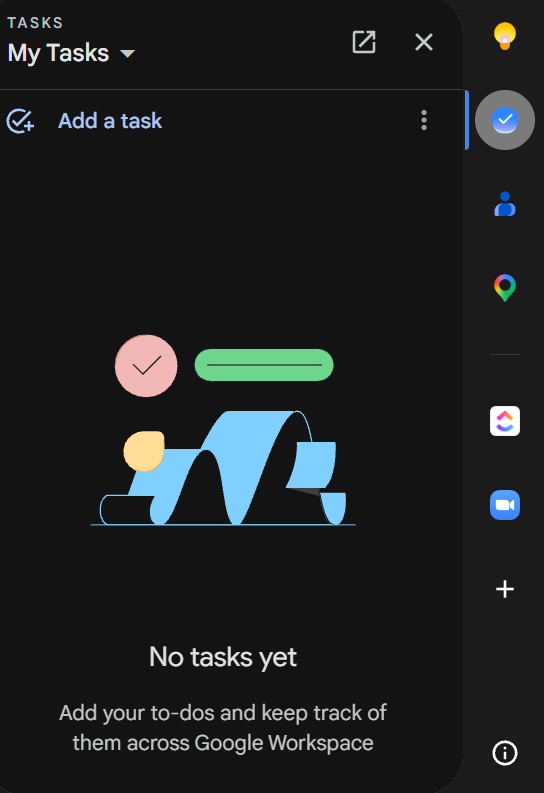Checking the Task layer in Google Calendar