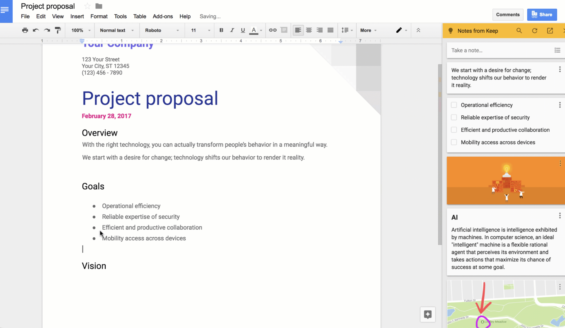 Google Keep, an Evernote alternative for Android and Windows users