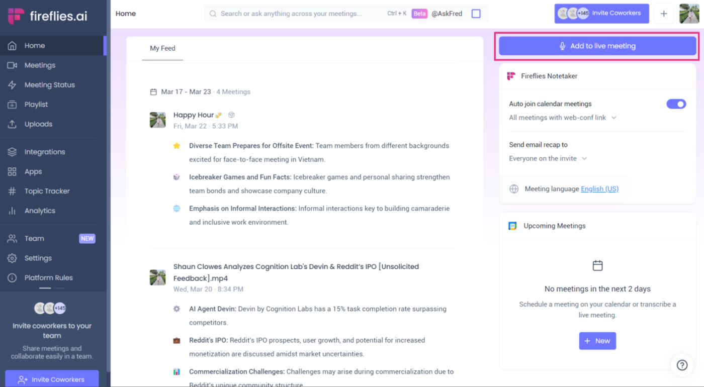 via Fireflies.ai: AI voice assistants