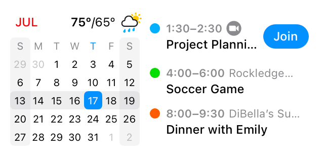 Organize multiple schedules with Fantastical calendar sets and natural-language scheduling