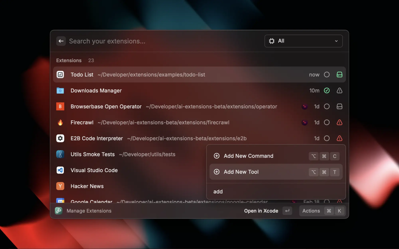 via Raycast: Productivity Tools