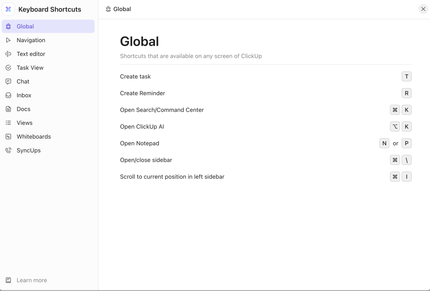 Personalize your ClickUp desktop app