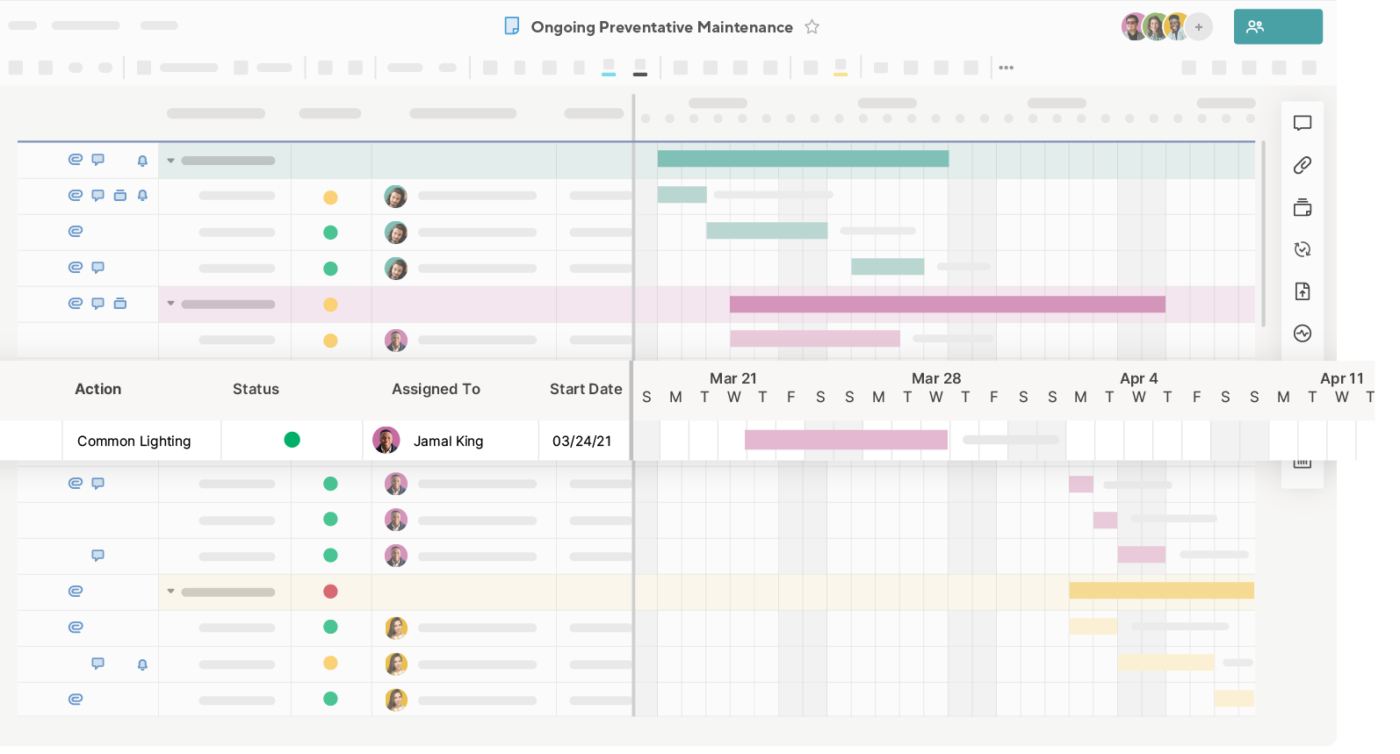via Smartsheet