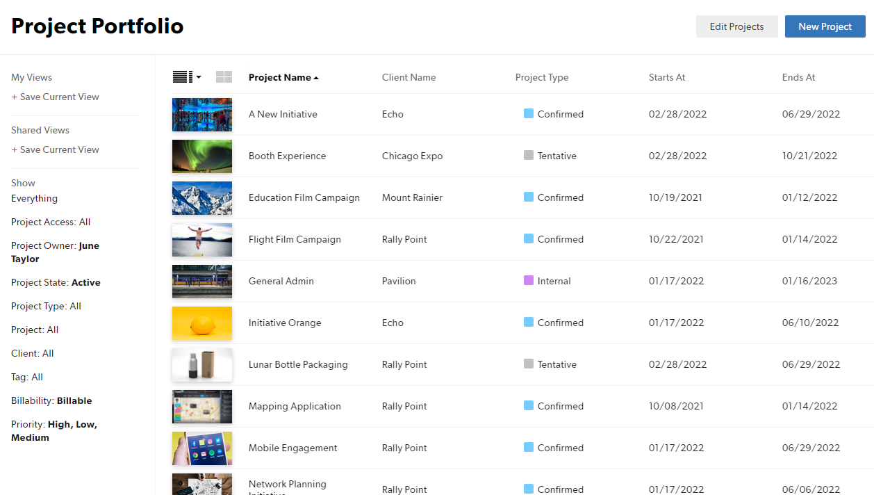 via Smartsheet : Outils logiciels de planification de projet