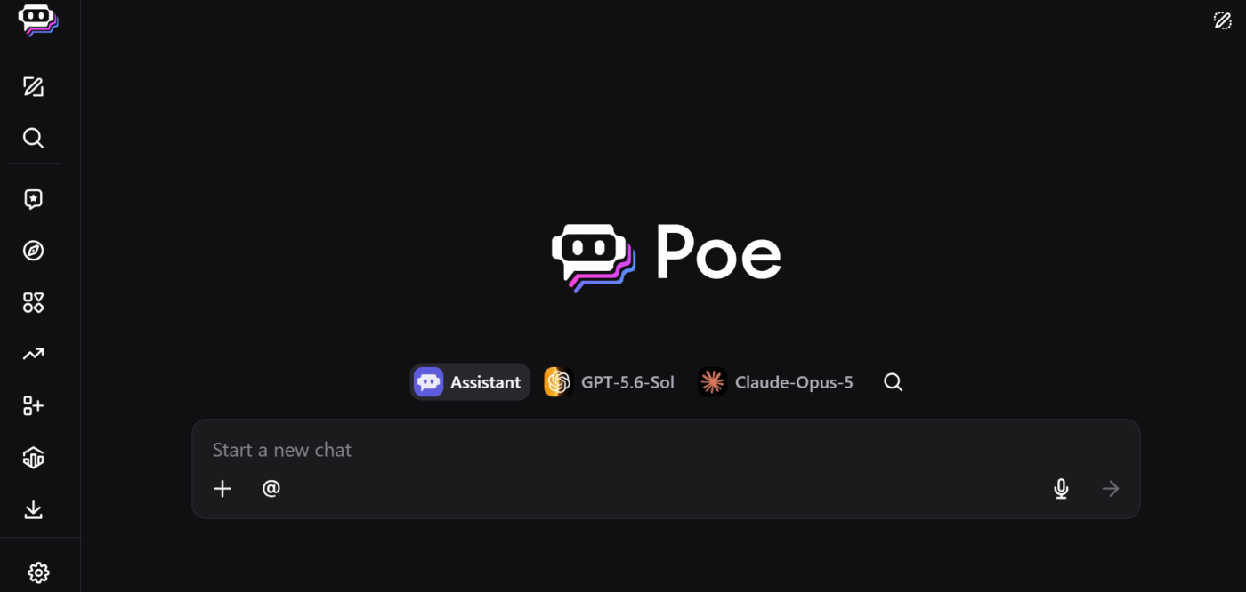 via Poe: alternative to Claude AI