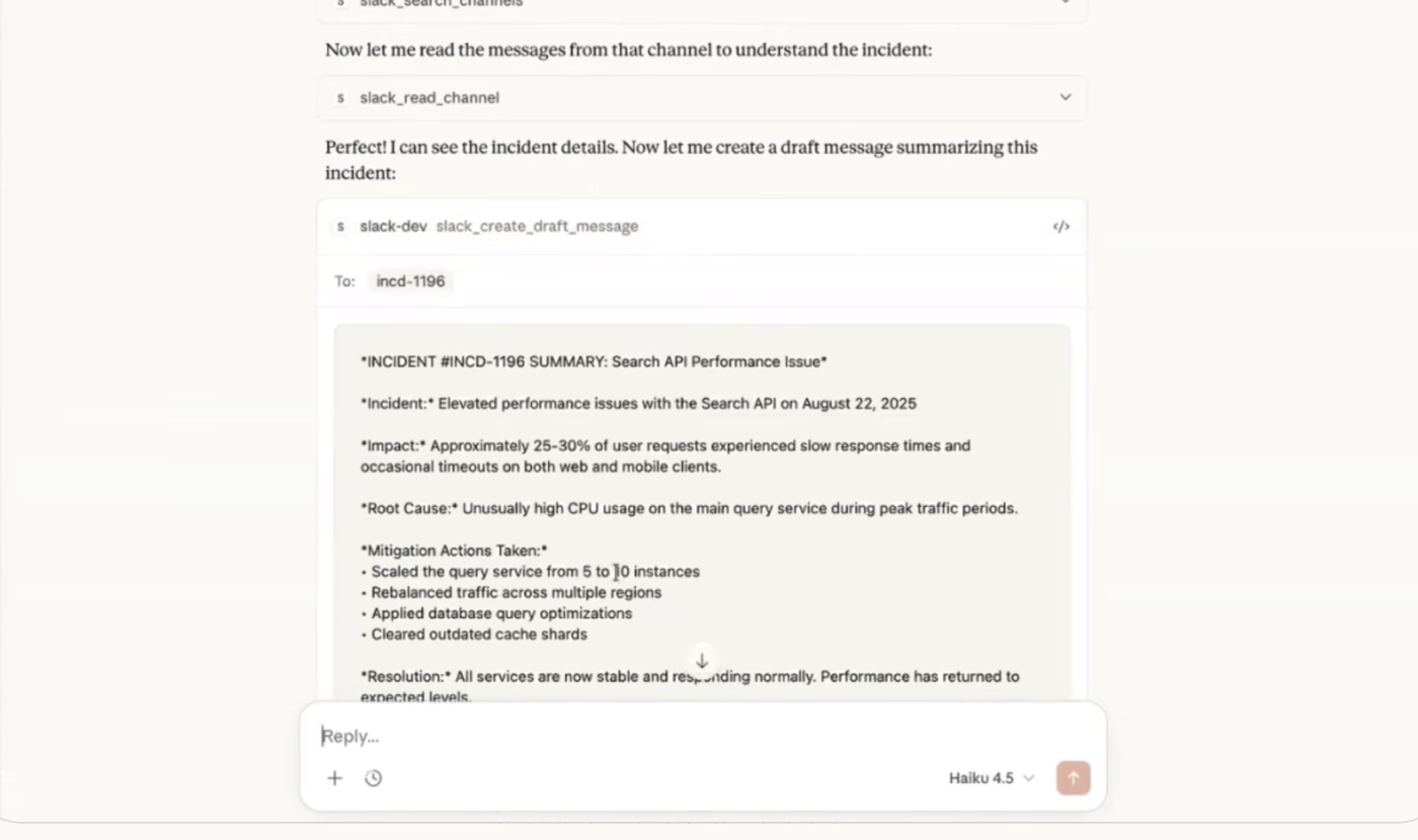 Claude Connect pro Slack