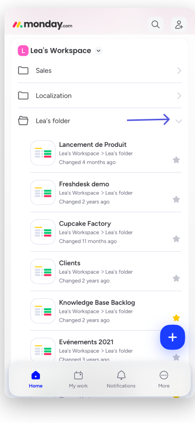 via monday.com: iOS project management apps