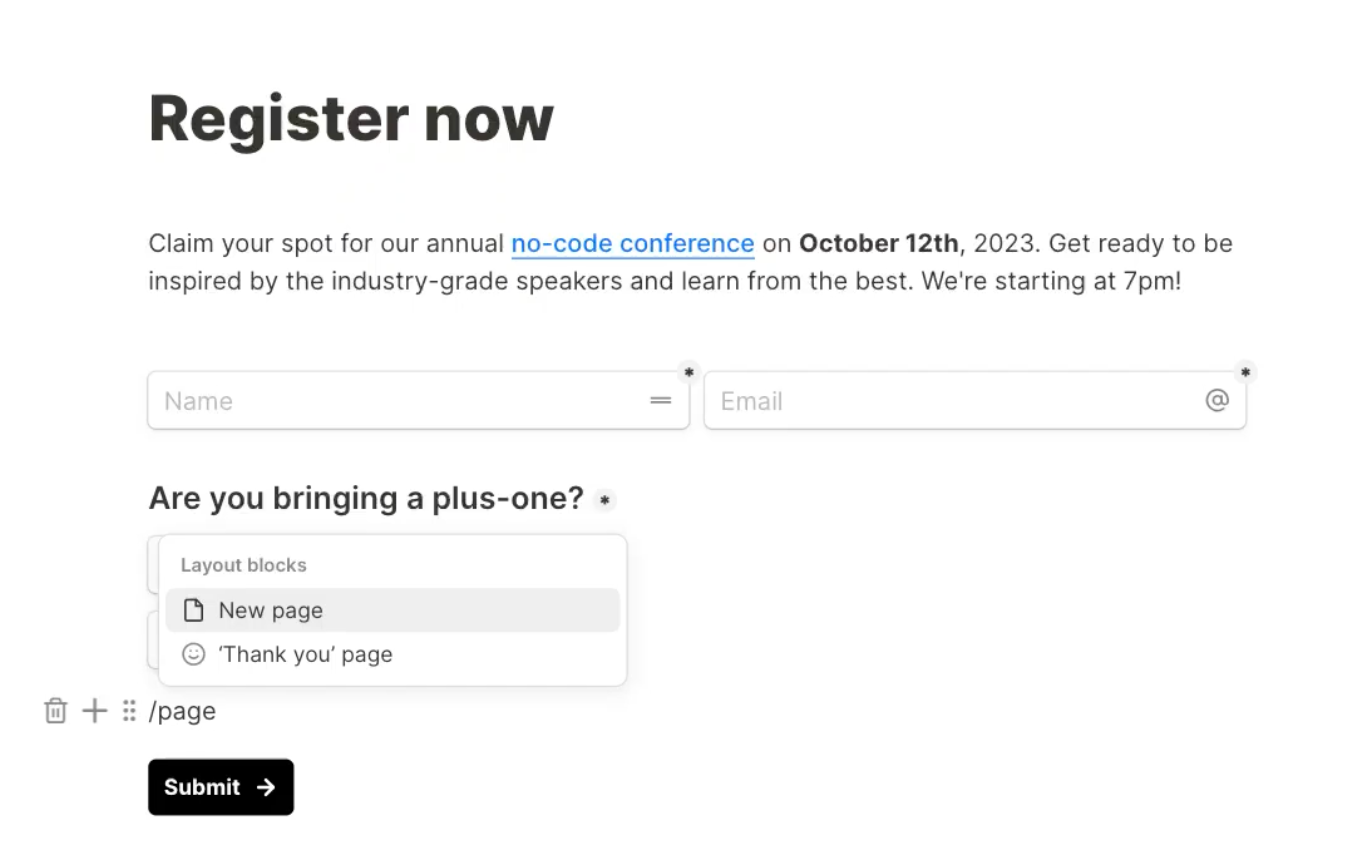 via Tally: Microsoft Forms Alternative