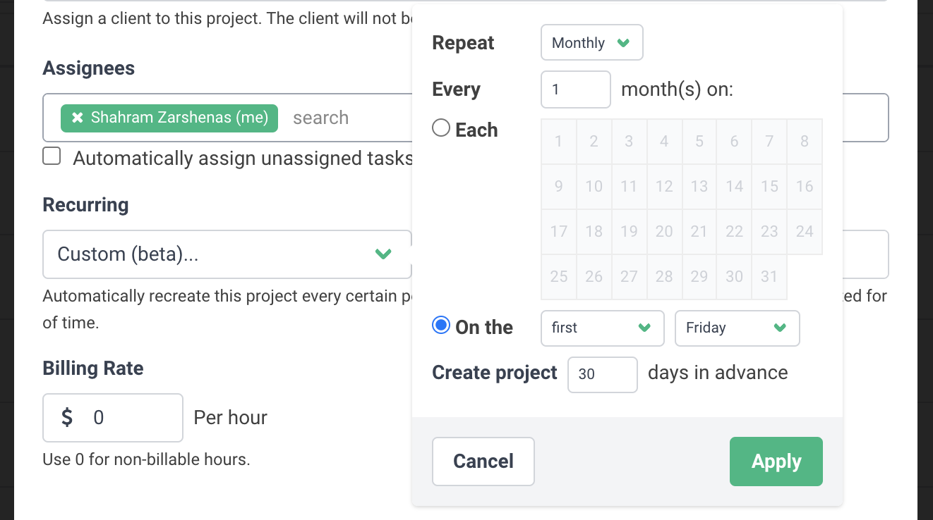via Financial Cents: Due Date Tracking Software