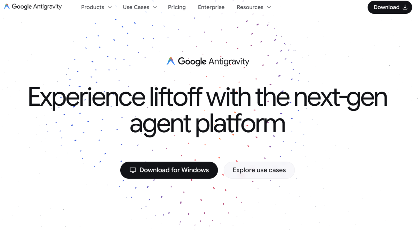 عبر Google Antigravity: حالات استخدام Google Antigravity للفرق