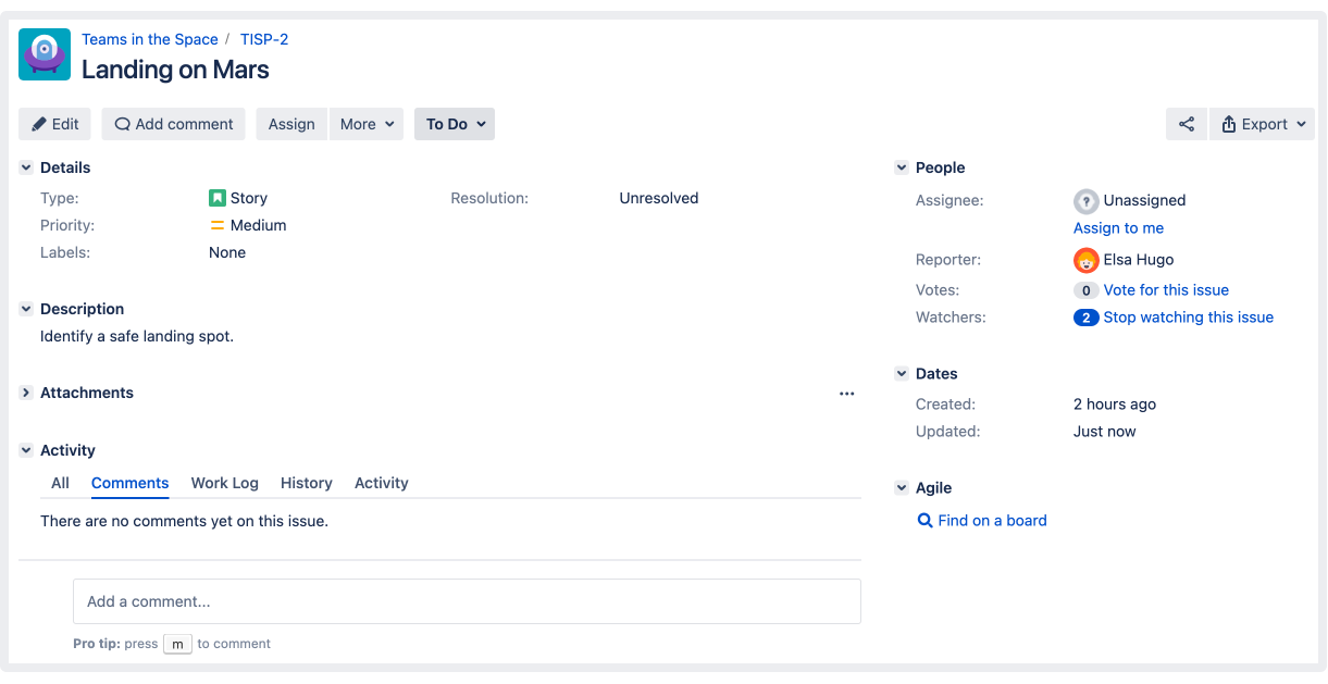via Jira: Linear Alternatives