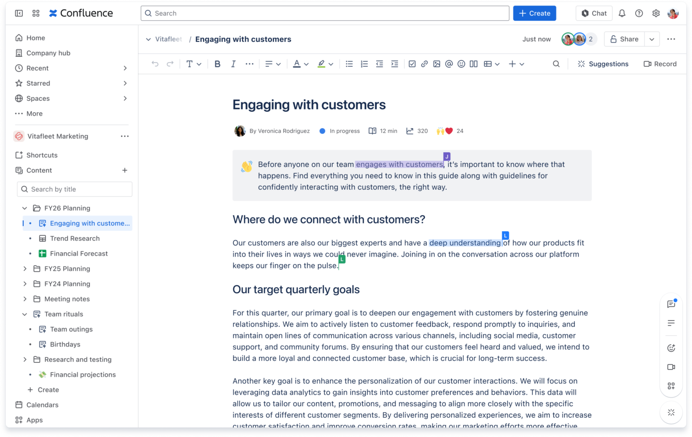 via Confluence: Document Collaboration Software