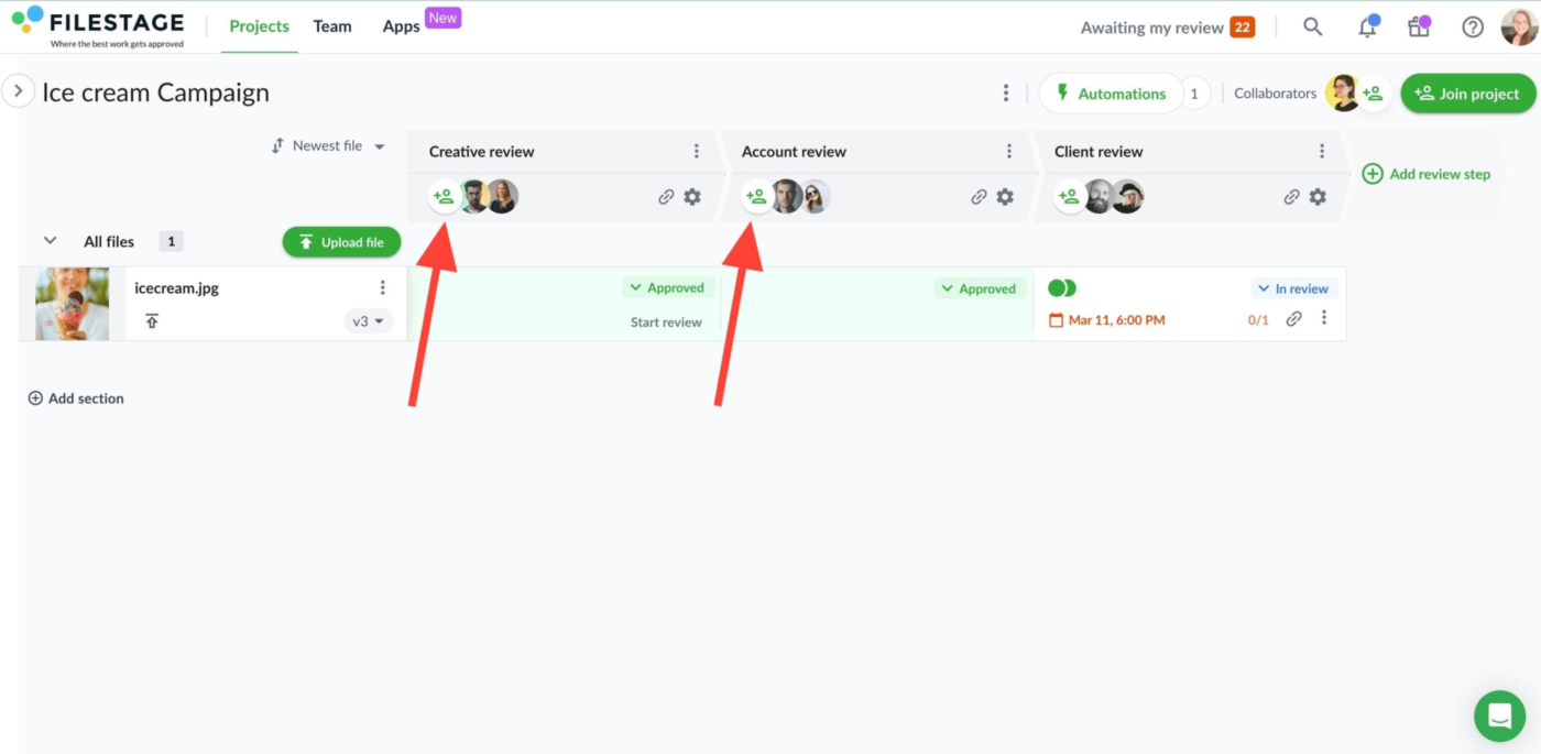 via Filestage
