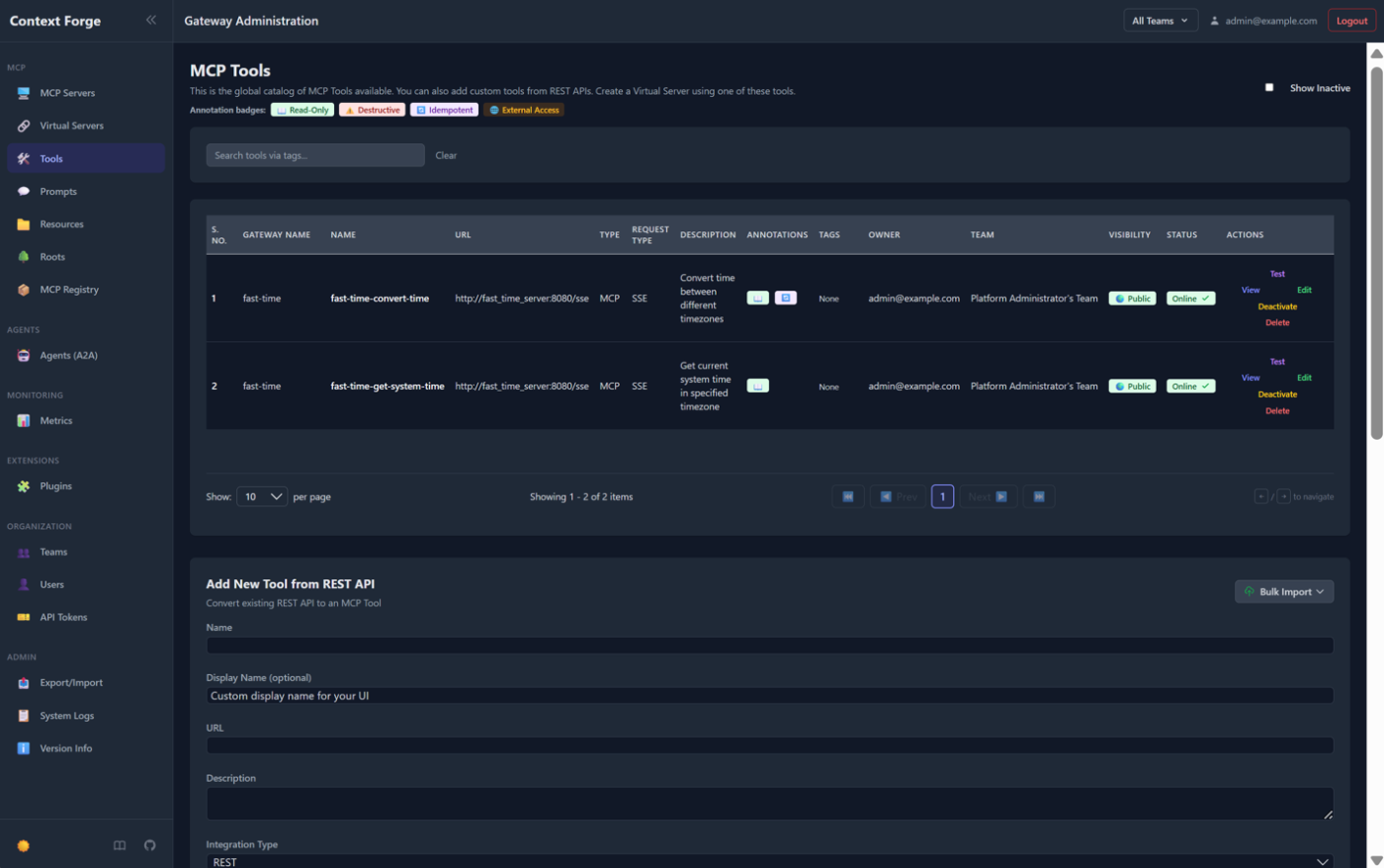IBM ContextForge_MCP Gateway