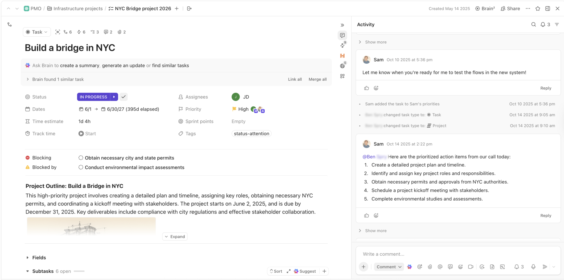ClickUp Tasks 4.0: ClickUp vs Asana