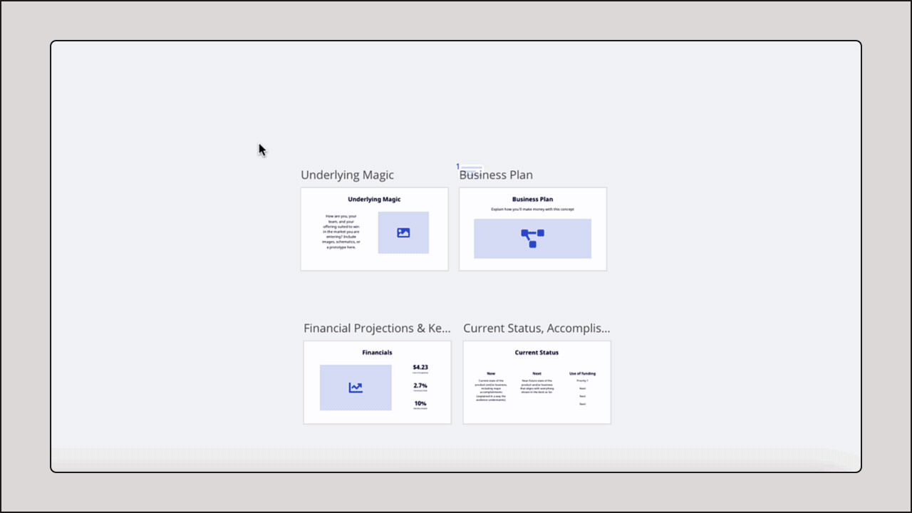To export selected frames as a PDF