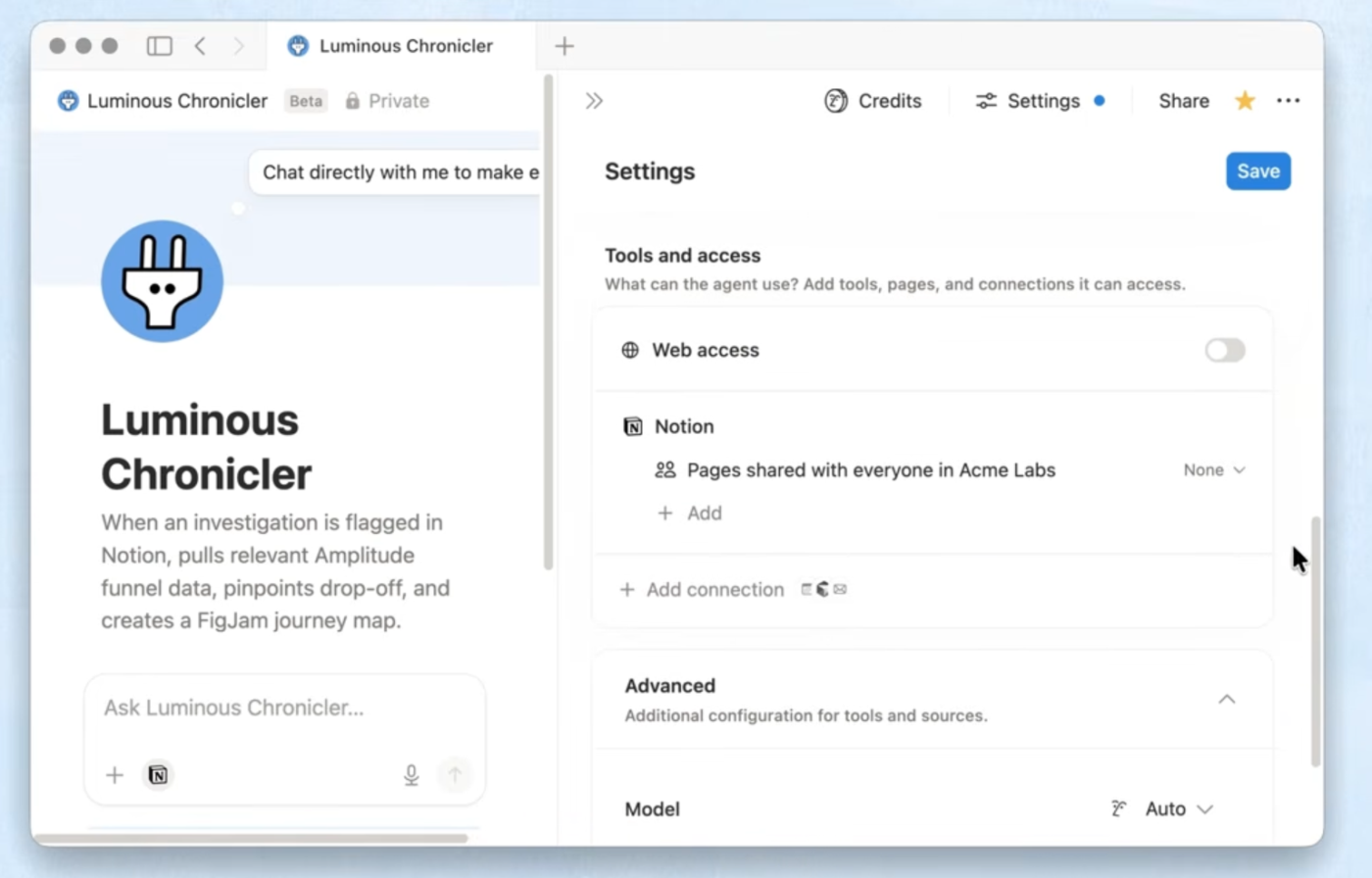 Notion AI answering a question from workspace pages and connected tools_Dropbox Dash Alternatives