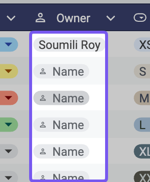 People chips on Google Sheets: Google Sheets Project Management