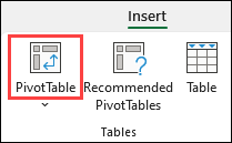 Microsoft's Pivot table