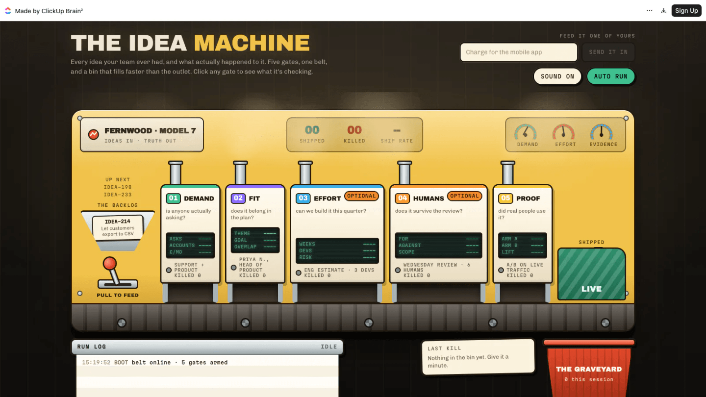 The Idea Machine preview